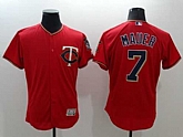 Minnesota Twins #7 Joe Mauer Red 2016 Flexbase Authentic Collection Stitched Jersey,baseball caps,new era cap wholesale,wholesale hats